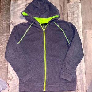 TEK GEAR zipper Sweatshirt-‎ size M-(10-12)